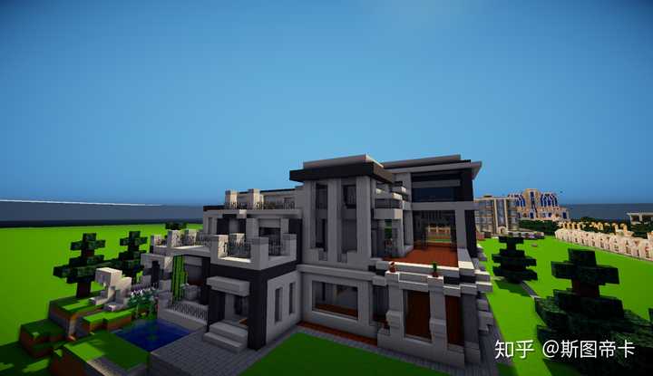 如何在minecraft 里建筑漂亮的现代别墅 知乎 如何在minecraft 里建筑漂亮的现代别墅 知乎