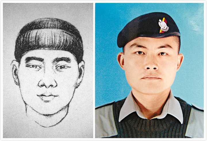 回过头来看,银行劫案后的素描已经接近徐步高的样子,但因为警方记录