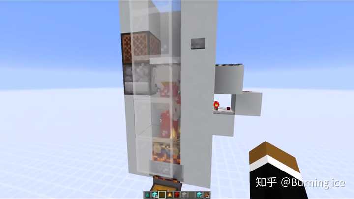 原版minecraft里面有哪些惊为天人的机械 Burning Ice 的回答 知乎