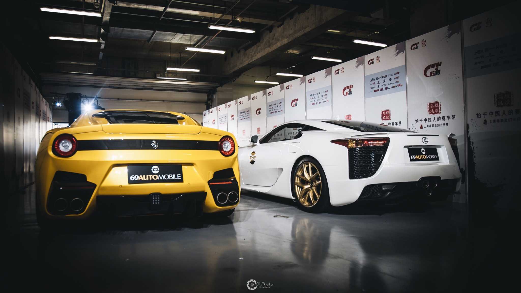 一些见过的稀有车吧(∩ω)-* lfa & f12 tdf laferrari aperta 919