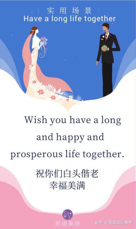 英語##婚禮祝福# 如何用英語來表達自己對朋友的新婚祝福呢?