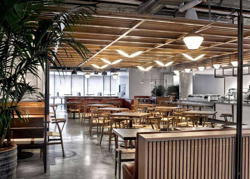 dropbox的工业风食堂