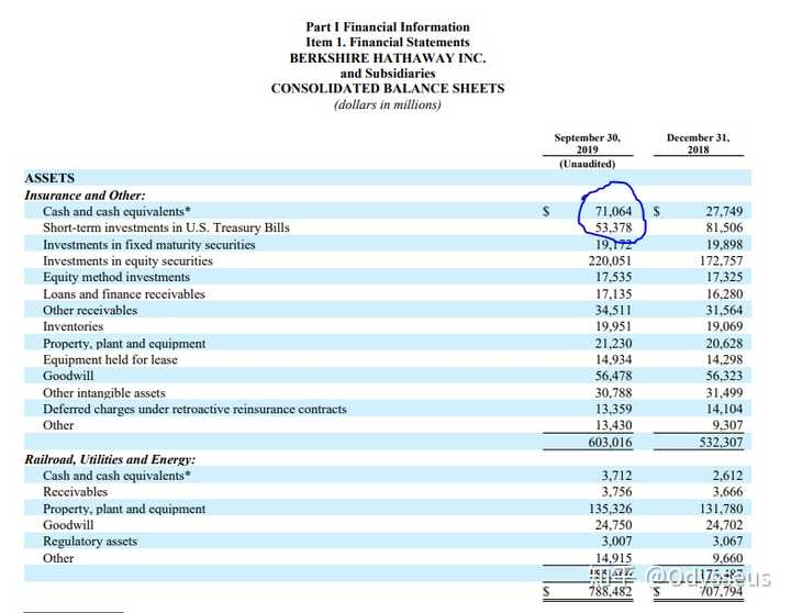巴菲特现在手中囤积了超过1200亿美元的现金 大家怎么看 Odysseus