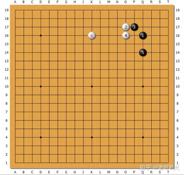 围棋中星位挂角后尖顶的定式,总觉得挂角的一方好亏?
