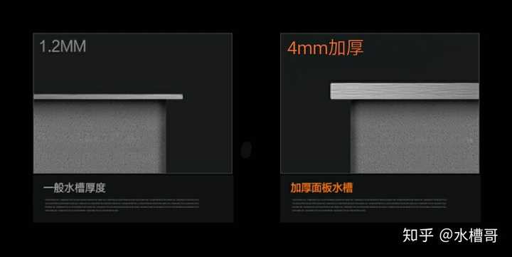 请问家用厨房不锈钢水槽钢板厚度是不是越厚越好 知乎