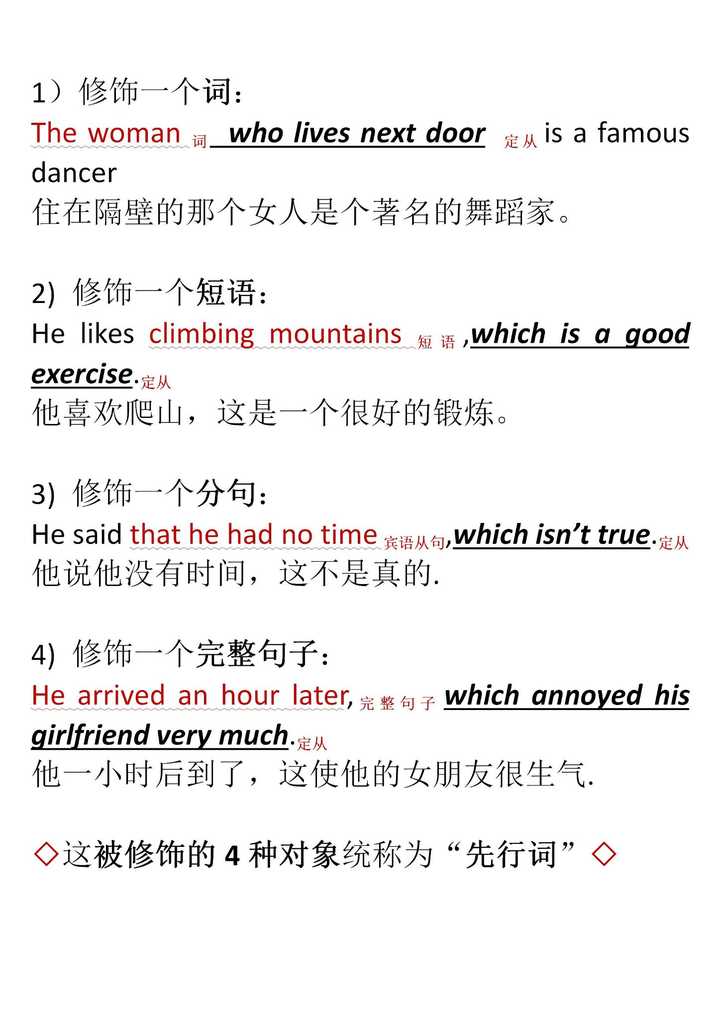 怎样浅显易懂地解释英语各种从句的逻辑 知乎