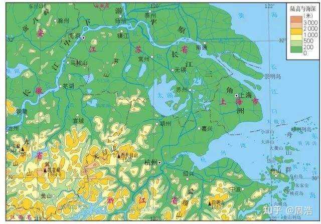 江苏的经济重心,主要分布在太湖平原地区和沿江地区,由上海开始直到
