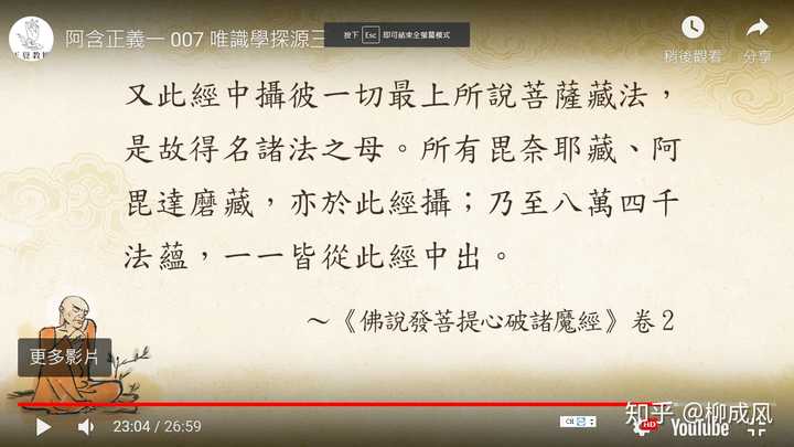 从唯识的角度来看 小乘阿罗汉为什么能不入轮回 阿罗汉涅槃了是以啥方式存在 还能见闻觉知吗 柳成风的回答