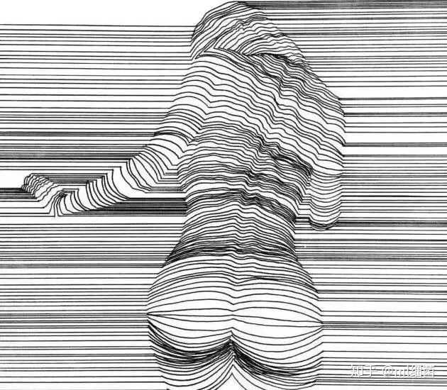 有一幅画是画的一条腰部线条请问是谁画的哪幅呀