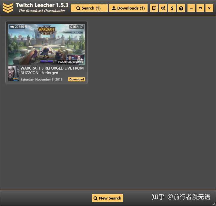 Twitch Tv视频下载方法 知乎