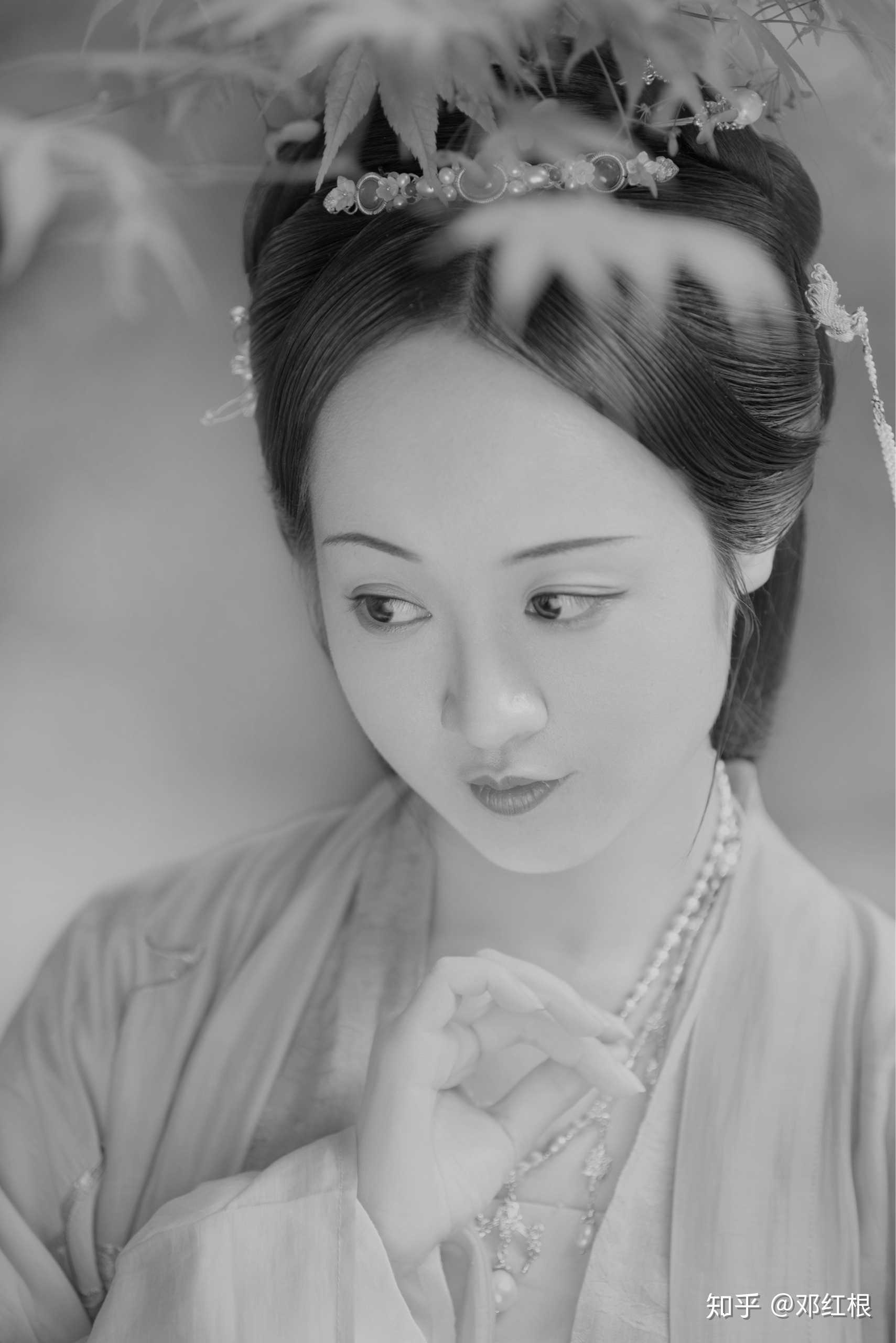 黑白汉服,奇怪吗?哈哈