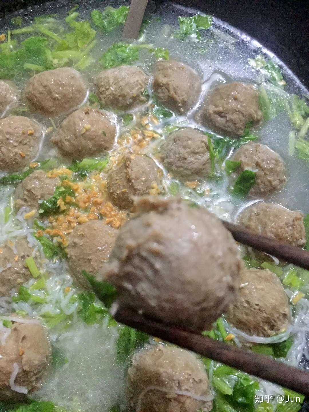 我們潮汕牛肉丸,有嚼勁,有口感