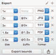 用sketch切图时,导出的png会自动去掉透明区域,怎样保留透明区域的
