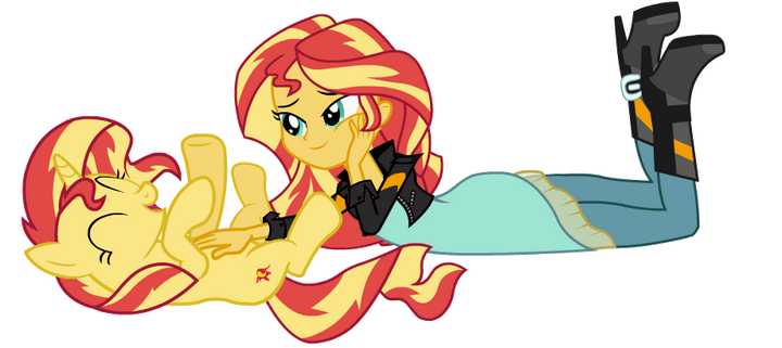 sunset shimmer 余晖烁烁/落日余晖 外号:大师姐 曾经是宇宙公主的