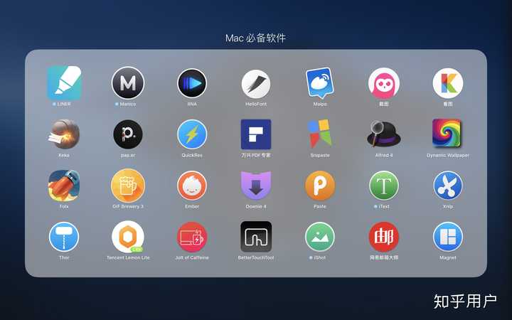 Mac上有什么实用的必备软件 知乎 Mac上有什么实用的必备软件 知乎