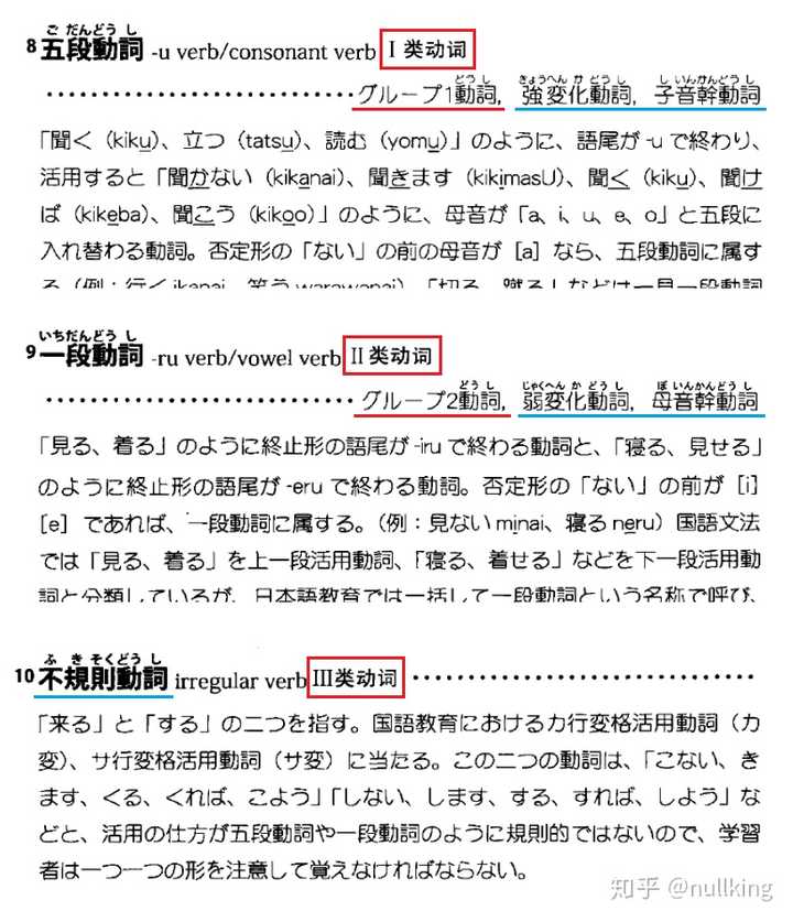 日语动词中为什么要分为 一类动词 二类动词 三类动词 如何记忆和运用 知乎