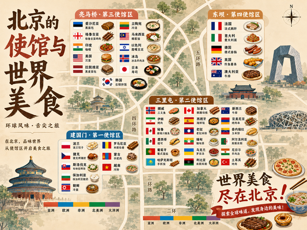 北京有哪些值得推荐的各个国家的特色餐馆？