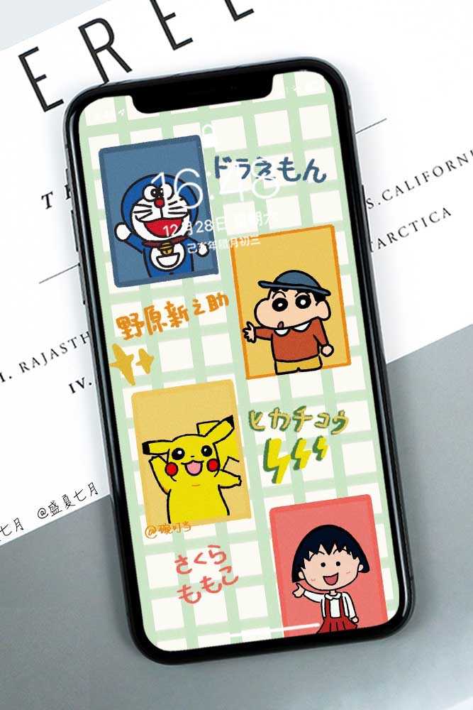 有哪些炒鸡好看的蜡笔小新的头像和壁纸?