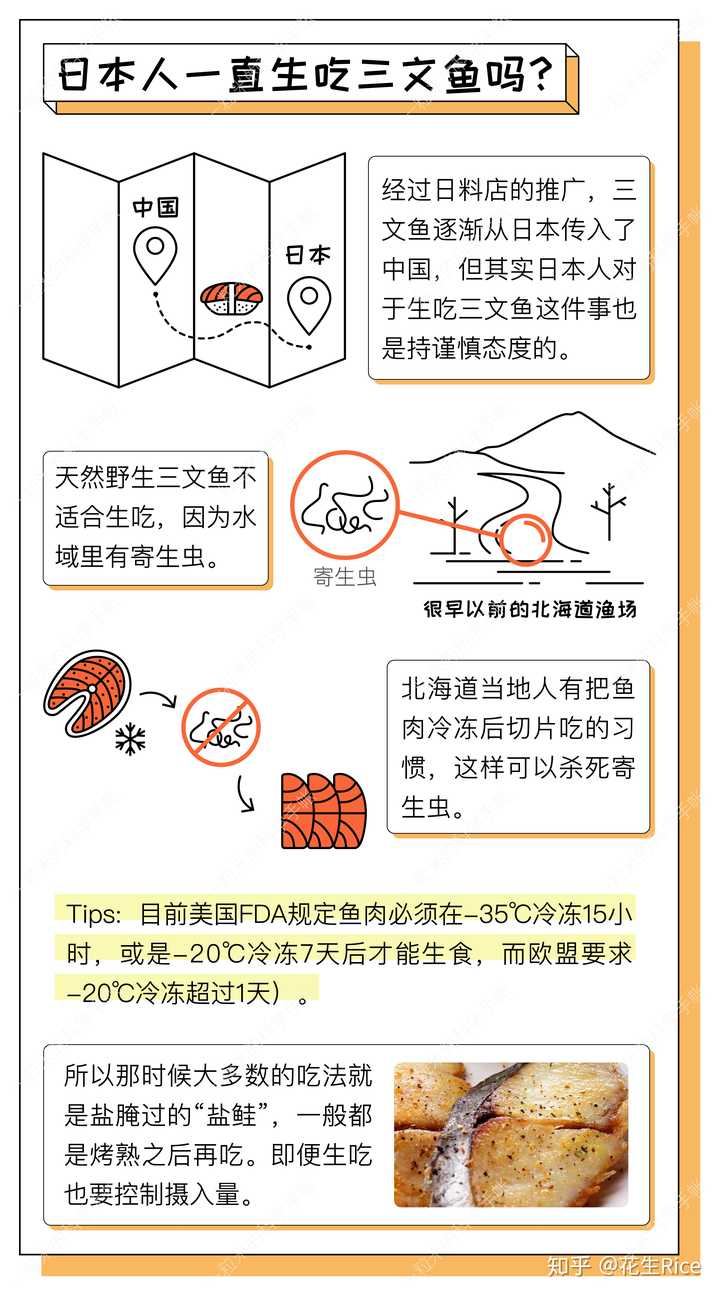 三文鱼刺身真如传闻所说那样 寄生虫很多 最好别吃吗 知乎