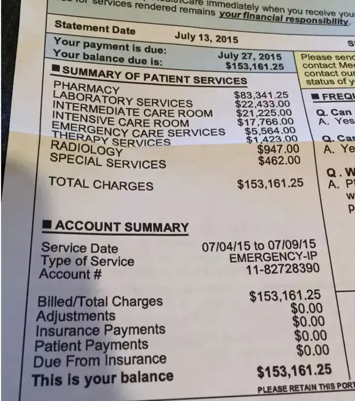 美国的医疗费用真的有这么贵吗?