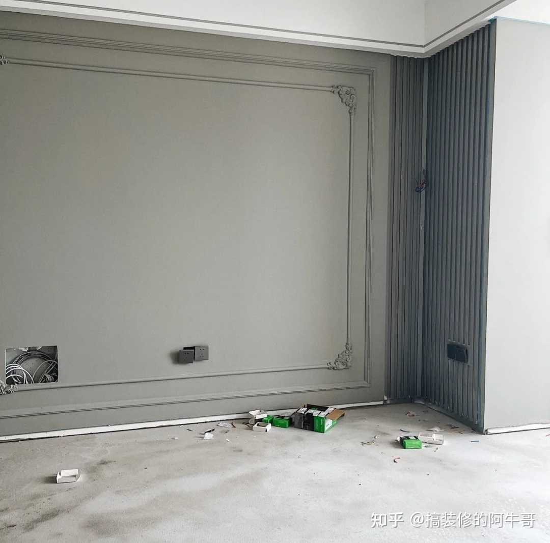 绵阳装修法式石膏线条加乳胶漆的完美组合百看不厌房子设计风格是法式