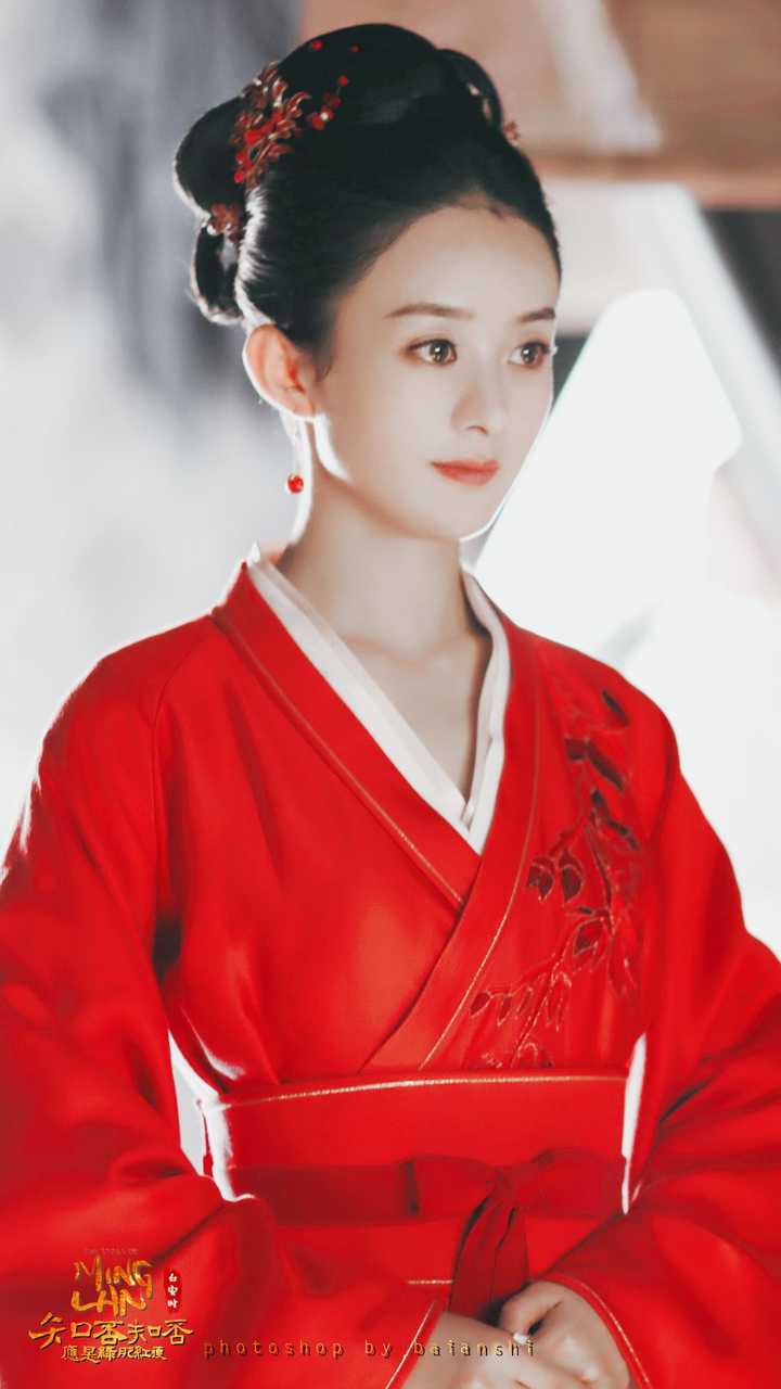 赵丽颖这个婚服也美