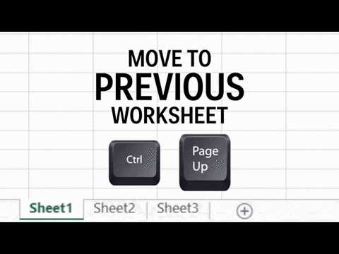 用"ctrl pgdn / pgup "转换工作表