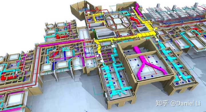 一個多專業bim模型