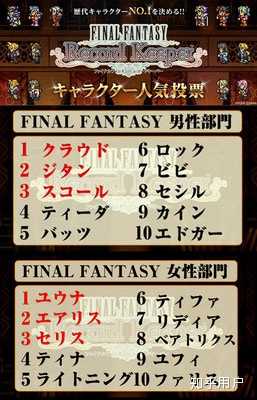 为什么在最终幻想7中,艾瑞丝和蒂法都是女主角,但艾瑞丝不温不火,蒂