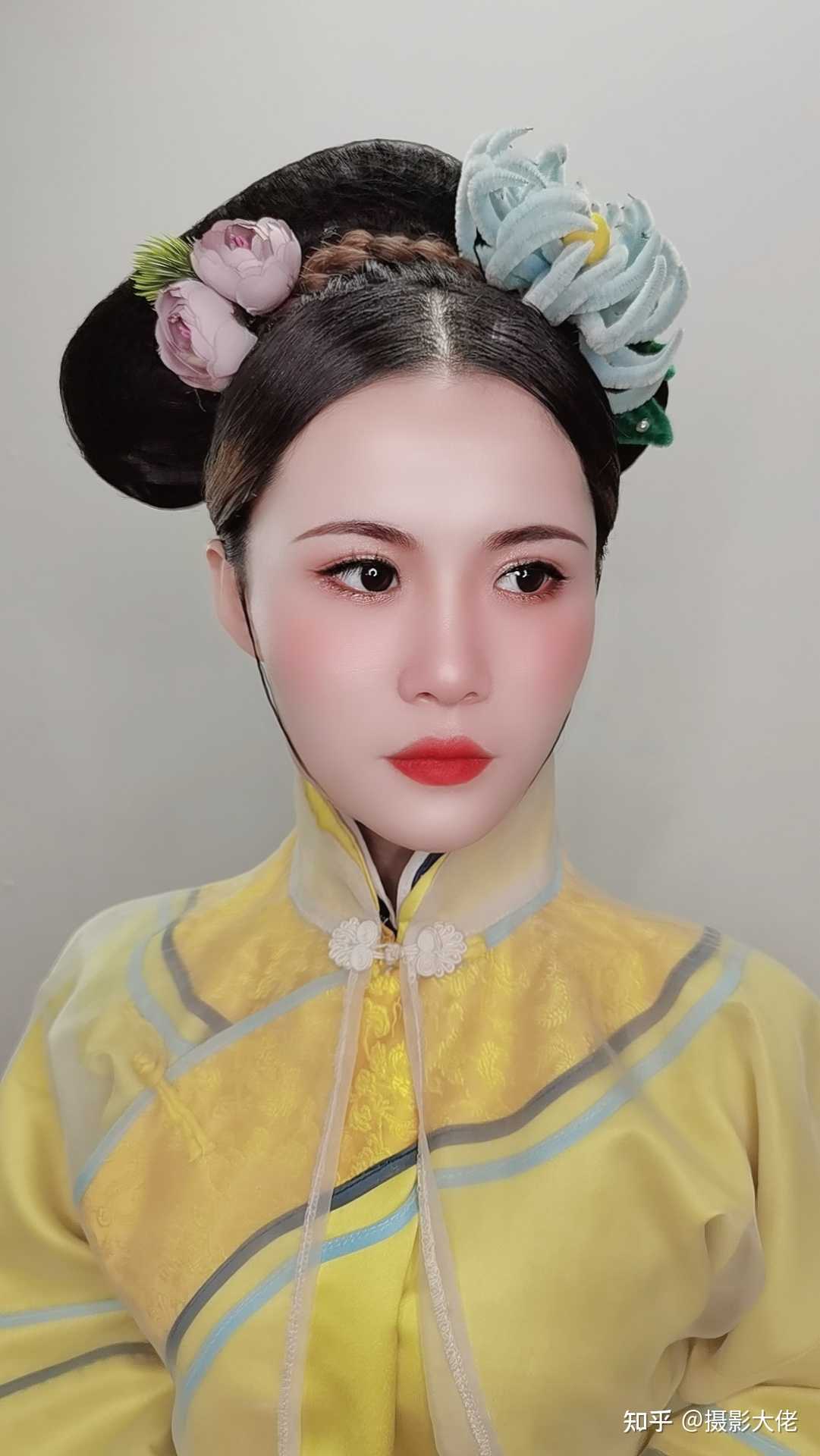 摄影大佬 的想法: 好看格格装造型展示,济南化妆培训学校精… - 知乎