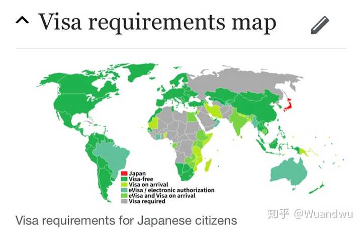 我國對比日本護照的免籤國家和地區,簡直慘不忍睹