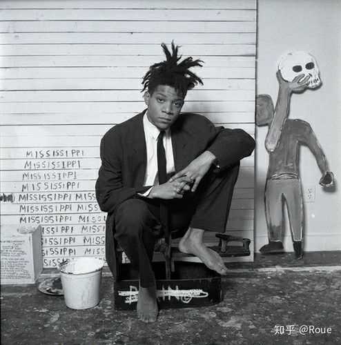 人物头像 巴斯奎特.我很喜欢的艺术家