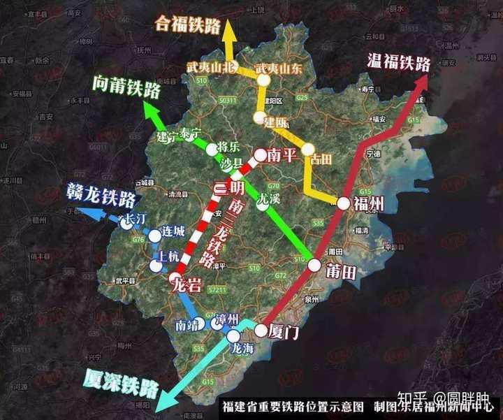 福建省铁路规划2030图片