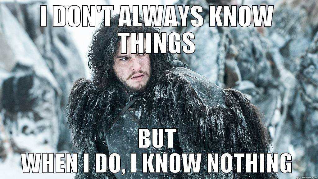you know nothing, jon snow 请忽略视频开头部分,谢谢!