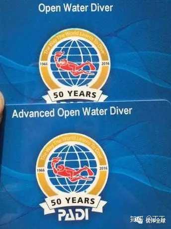 国际潜水证书图片