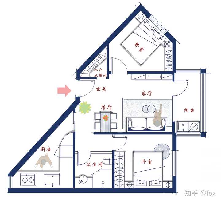 奇葩户型有必要下手吗?怎么设计?
