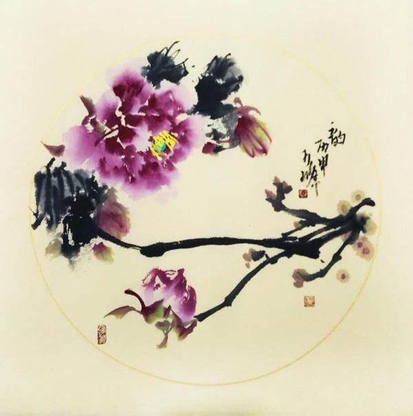 那些年?王可峰牡丹国画高端大气上档次