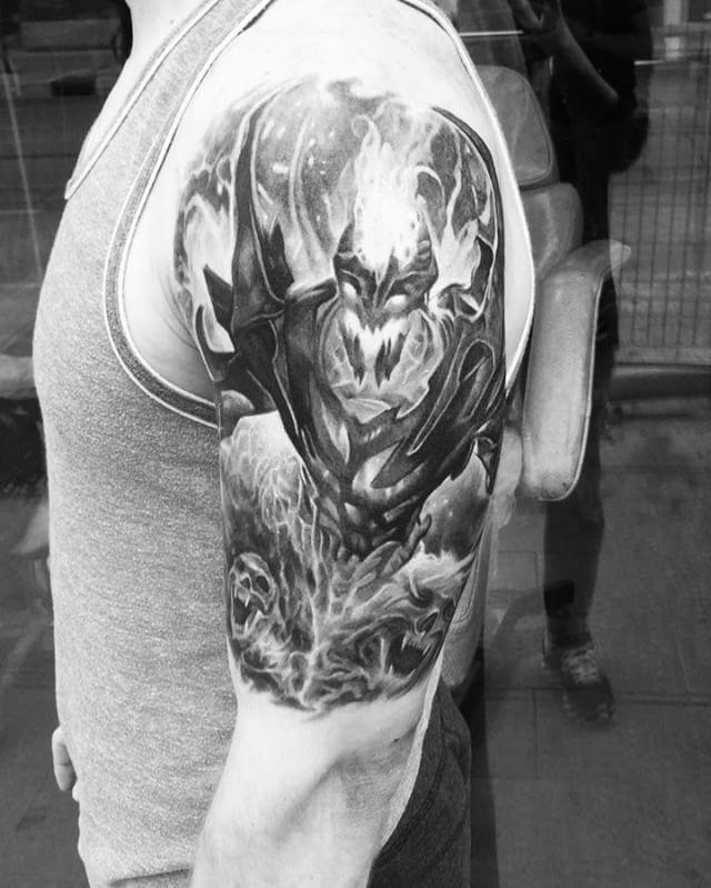 冷话题聊聊dota2的纹身hoho