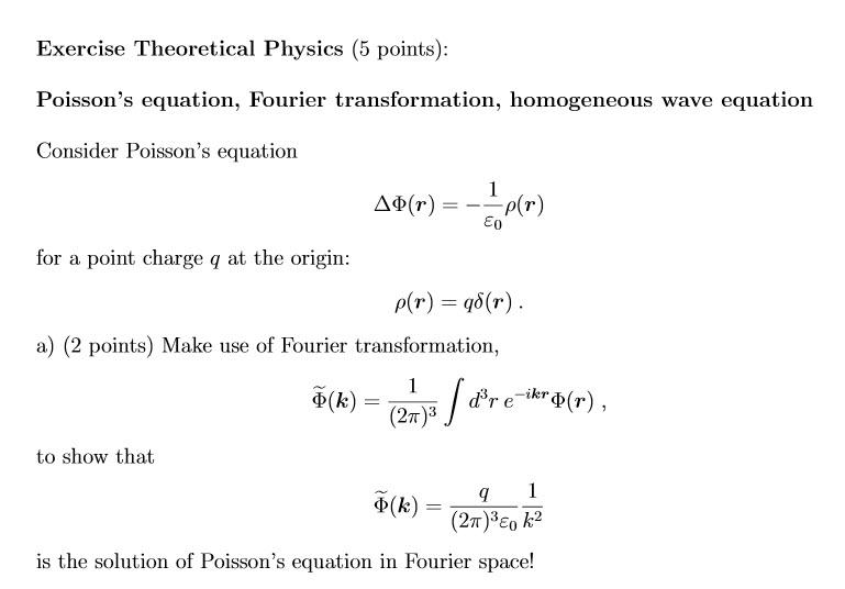 对库伦势函数1\/r的傅里叶变换? - 物理学 - 知乎