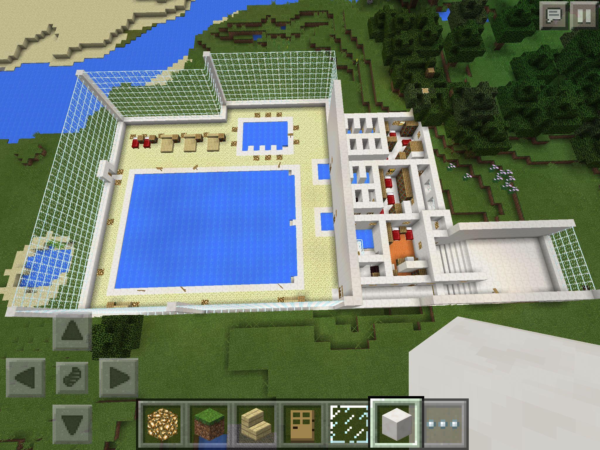 如何在minecraft 里建築漂亮的現代別墅 短知乎