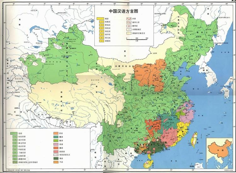 在我国汉语体系下有七大方言区，那这七个方言各自具体指哪些地区，有没有很详细的分界？ - 知乎