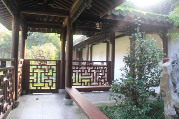 分青室 光绪的碑亭 文澜阁 御座房 垂花门④:继续沿着游廊一个转角