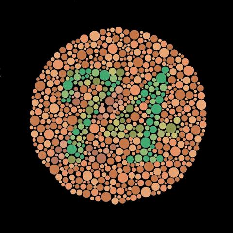 道尔顿和红绿色盲