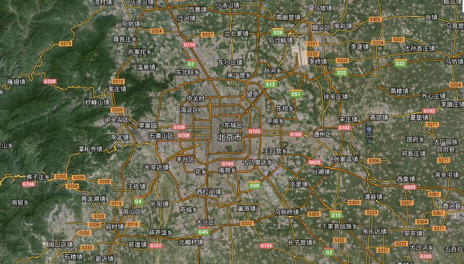东京以更小的面积,容纳了3600万人口。北京密