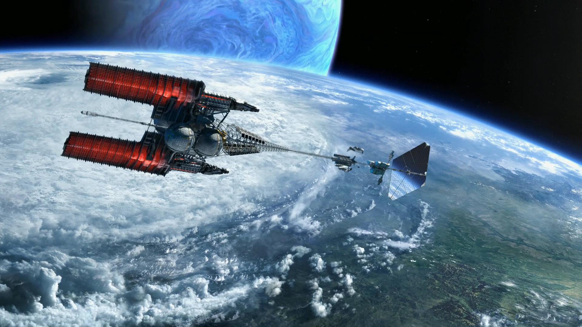 科幻未来 2055年 新星号探索飞船 场景概念设计|插画|概念设定|AAA概念设计 - 原创作品 - 站酷 (ZCOOL)