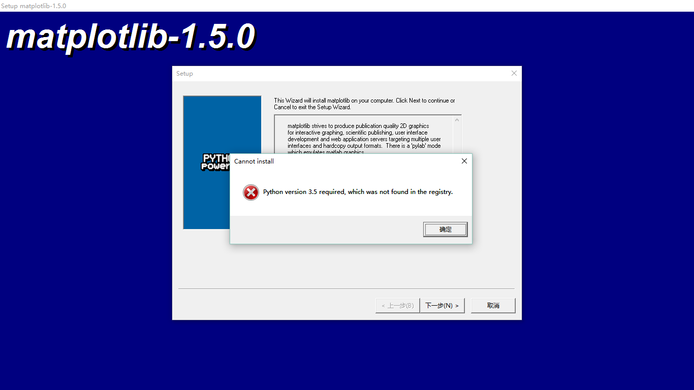 python3.5安装matplotlib失败? - Python - 知乎