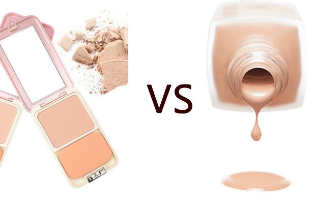 粉饼比粉底液、粉霜对皮肤的伤害小吗? - 美容