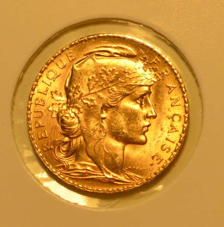 收藏法国外国金币是什么感觉?