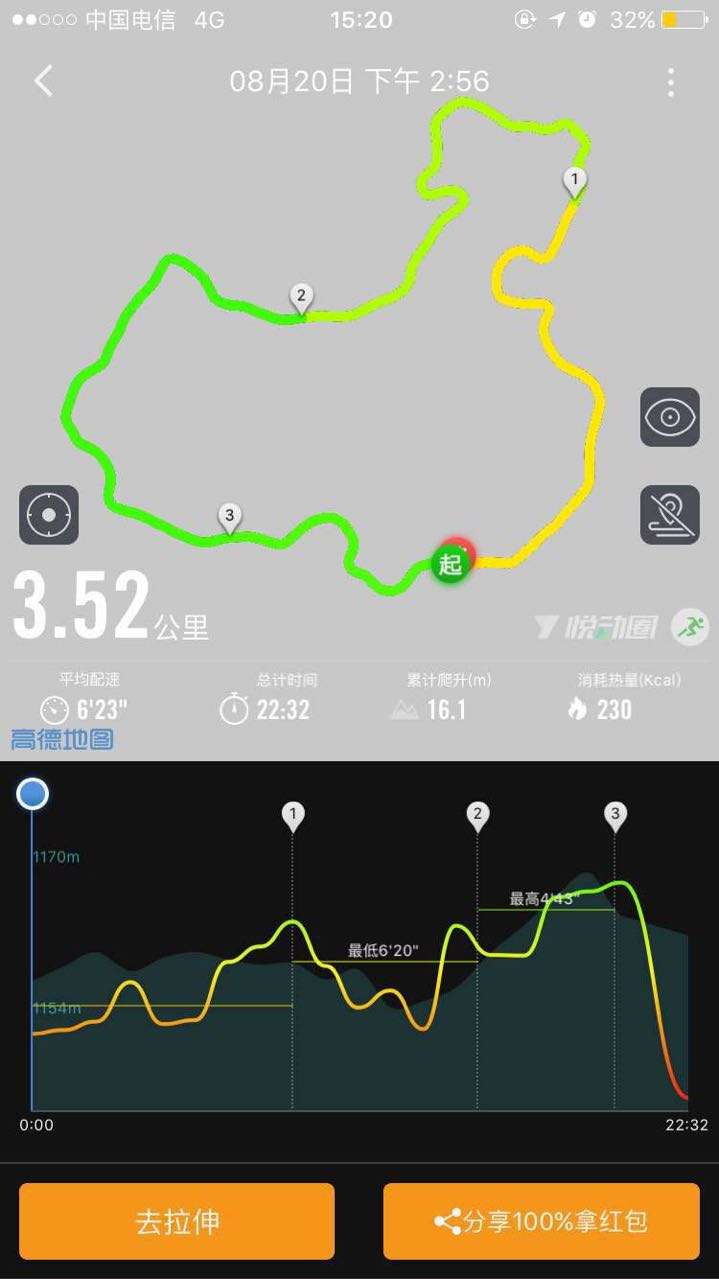 你用跑步软件跑出过哪些有趣的图案轨迹?