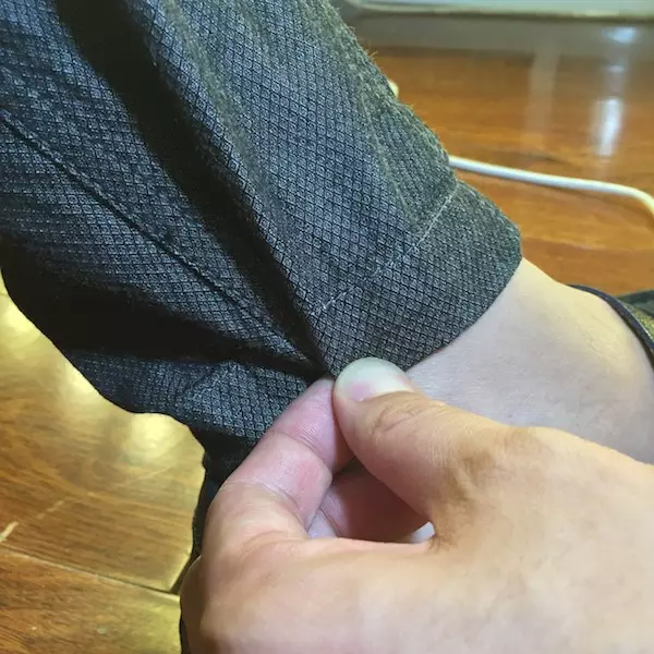 第一种ab折 最适合卷牛仔裤脚 1.